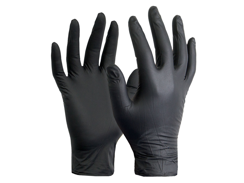 Hyper Nitril handskar Svart