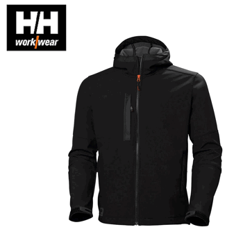 Takki hupulla Helly Hansen Kensington Musta