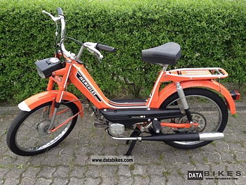 Vintage moped
