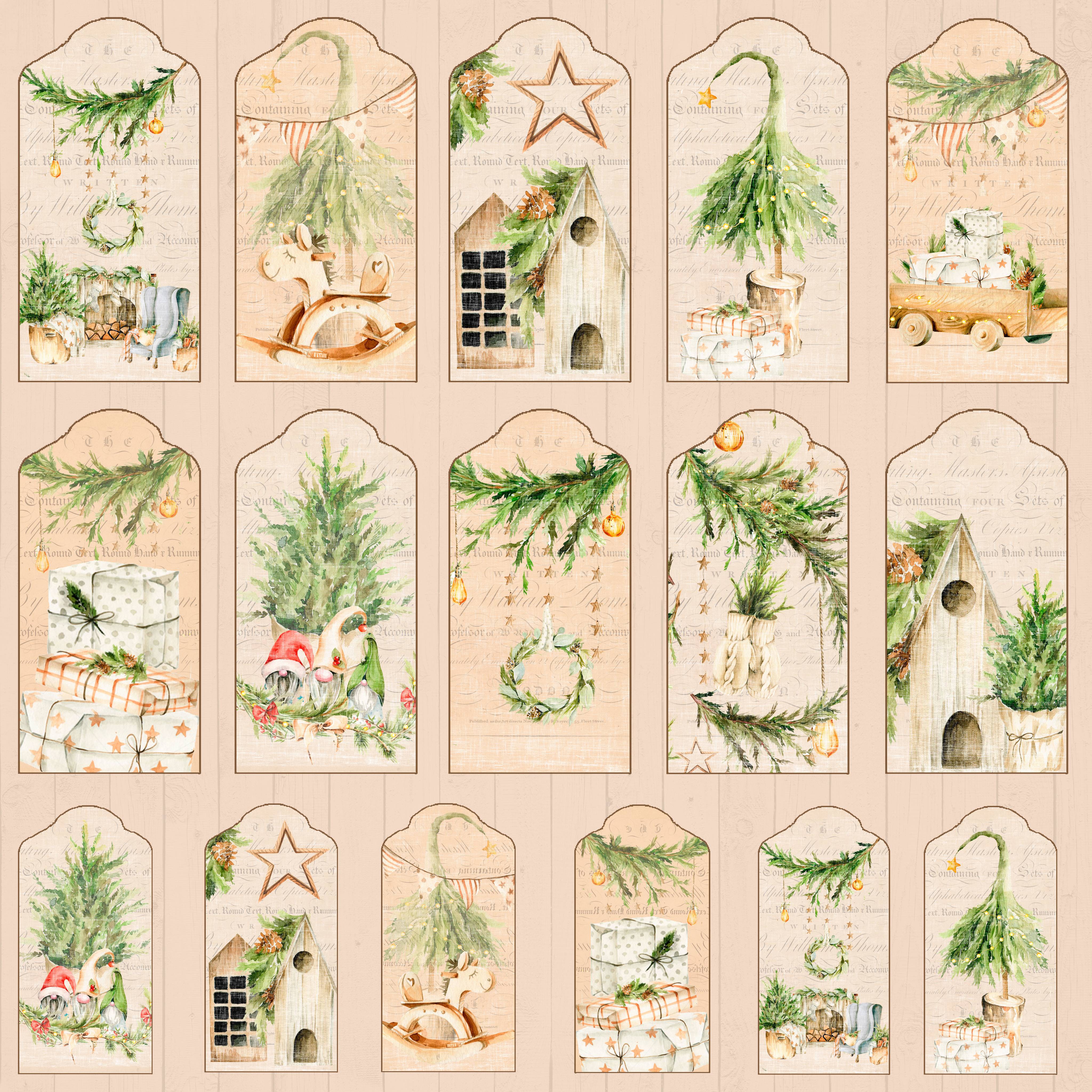 Vintage Christmas Collection - Tags