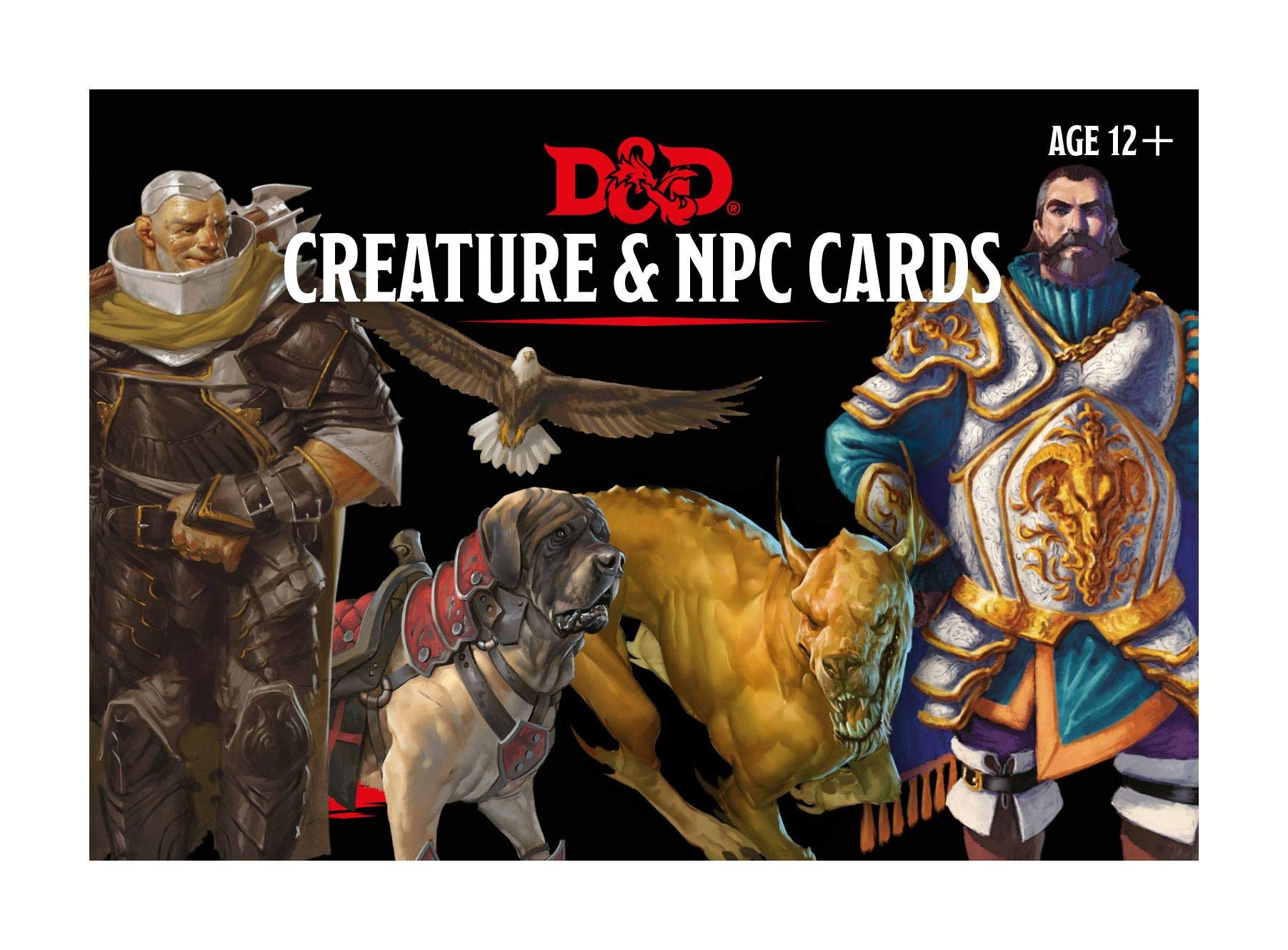 Dungeons & Dragons Monster Cards - NPCs & Creatures (182 cards)