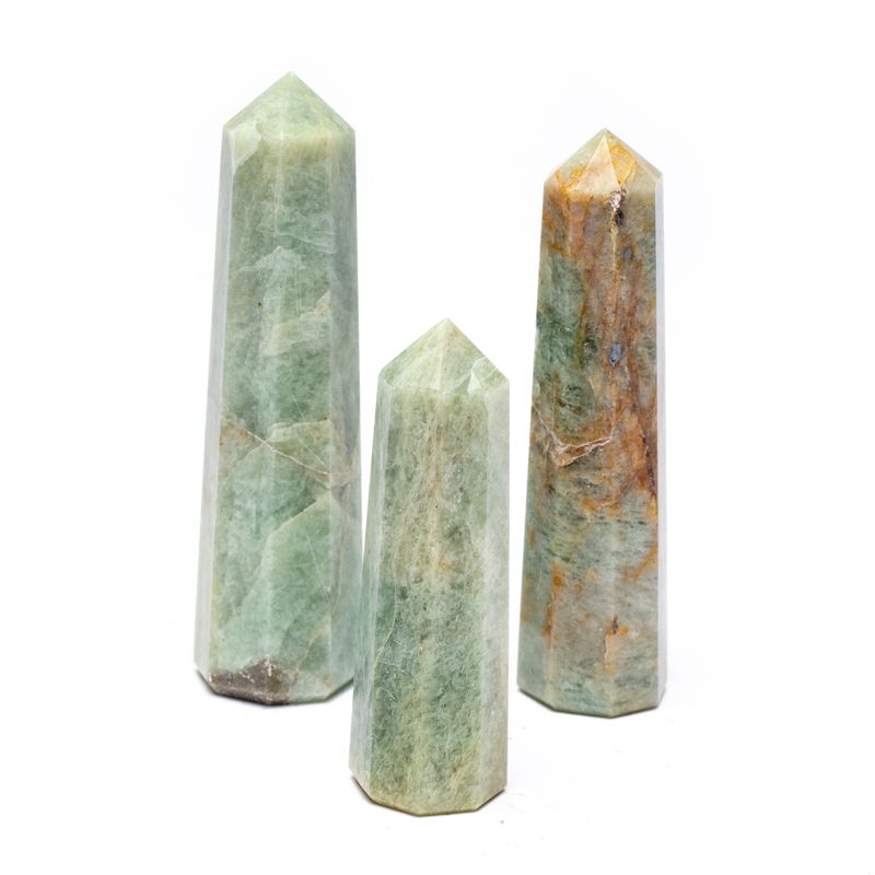 Aquamarine Obelisk  ±7-10 Cm - 4