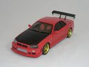 Nissan Skyline  GT-R  ( BNR 34 )   1999  1:18 Greenlight