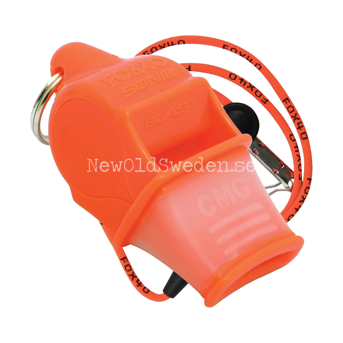 Sonik Blast CMG Orange with Lanyard FOX 40 - A01 - 4