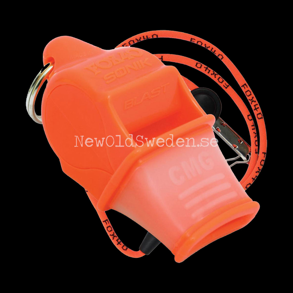 Sonik Blast CMG Orange with Lanyard FOX 40 - A01