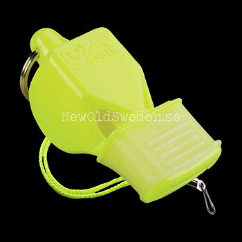 Classic CMG Neon Yellow with Lanyard FOX 40