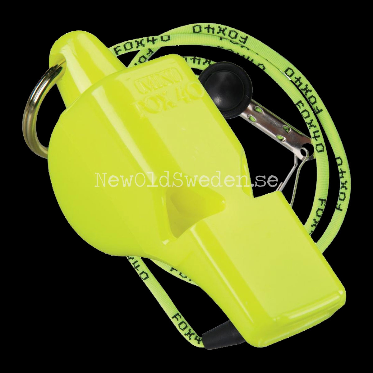 Mini Neon Yellow with Lanyard FOX 40 - A02