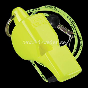 Mini Neon Yellow with Lanyard FOX 40