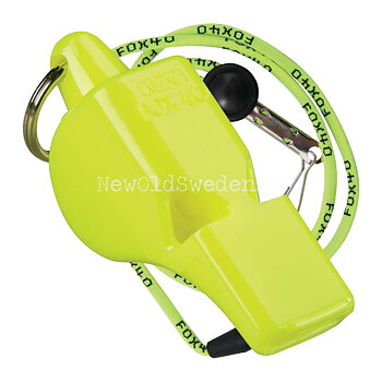Mini Neon Yellow with Lanyard FOX 40