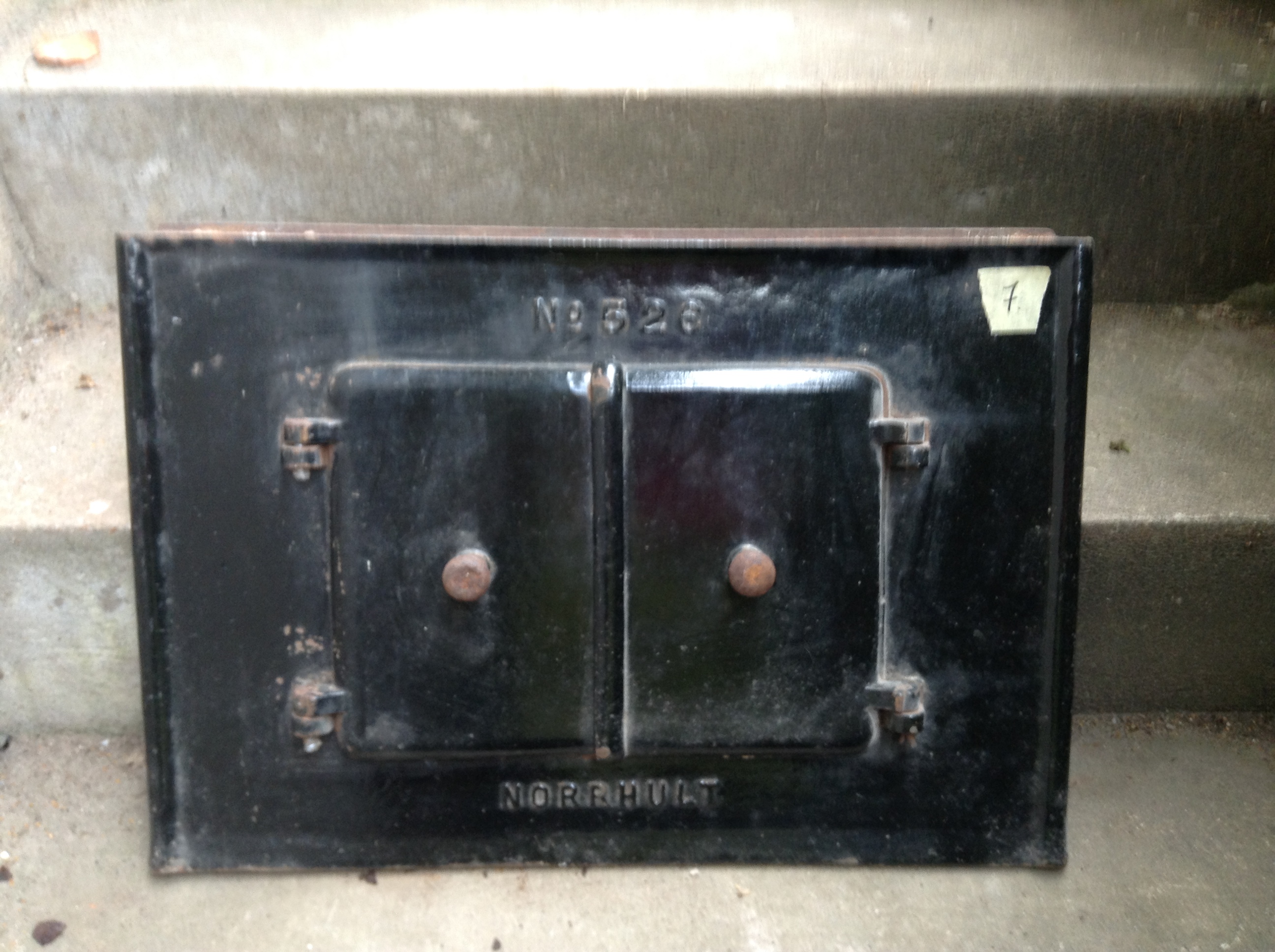 Lucka emaljerad Norrhult nr 526 - 3