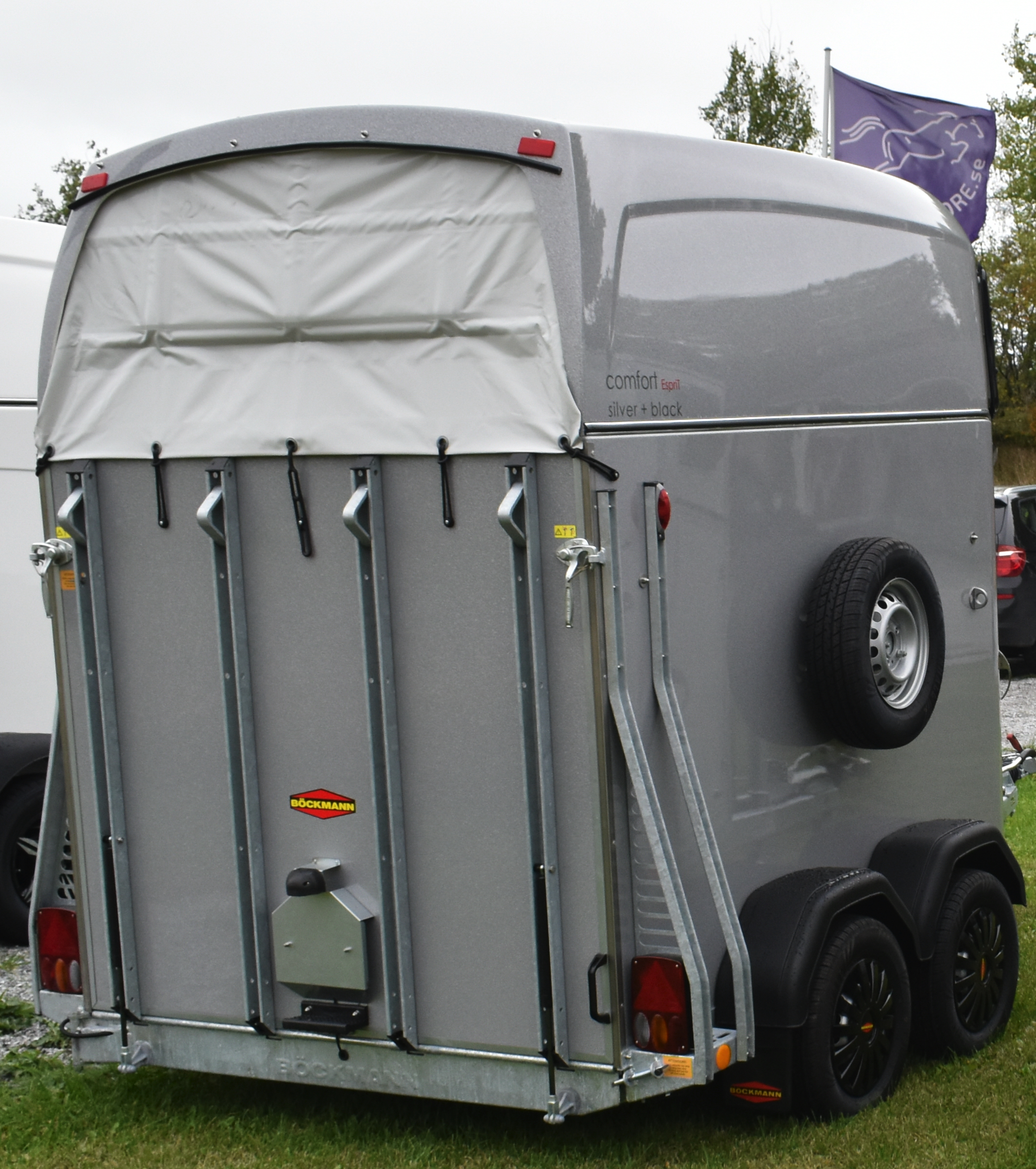 Hästtransport Böckmann Comfort Esprit – 2-hästsläp i glasfiber med aluminiumgolv | Fri frakt - 7