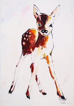 Poster - Deer A4