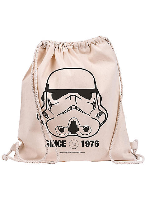 Drawstring Eco Bag - Original Storm Trooper Helmet