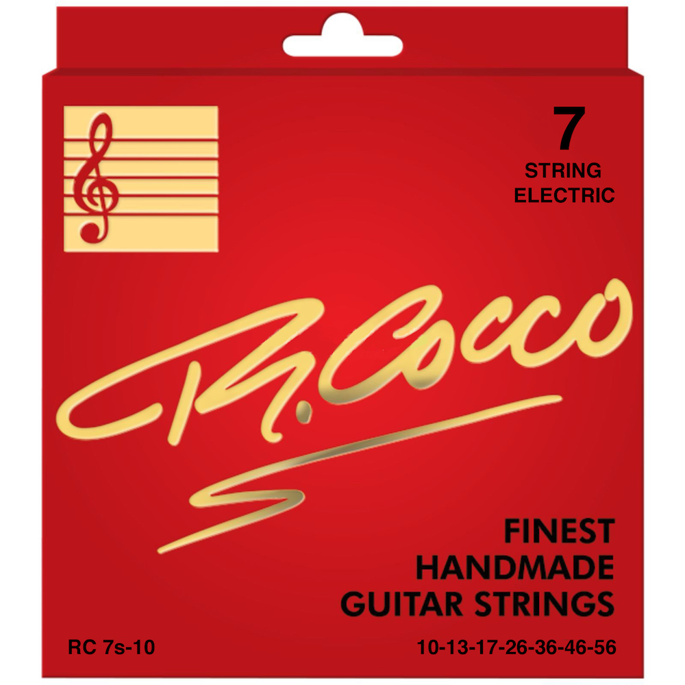 Cocco RC10-7s Nickel Wound Electric Strings 010-056 (7-String)
