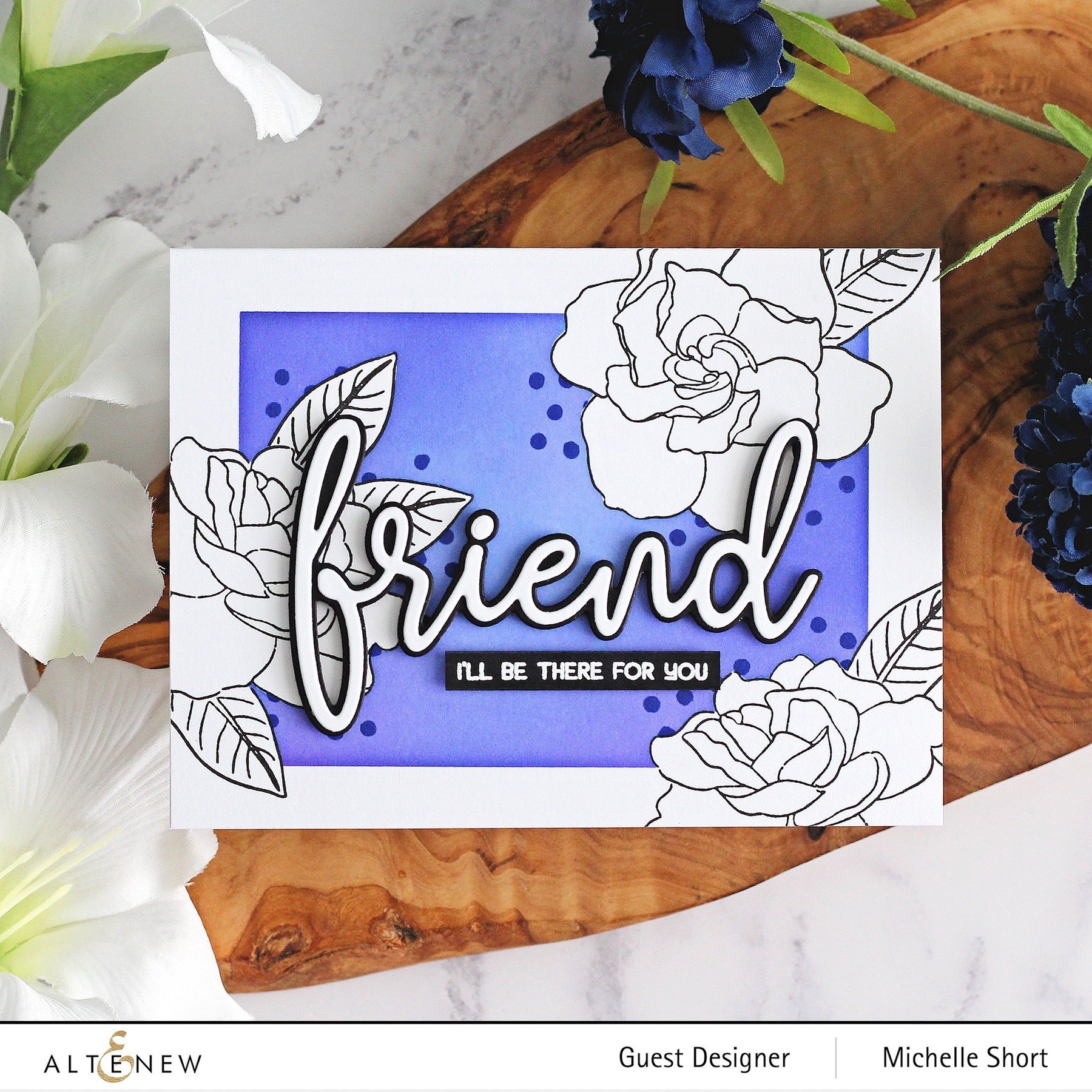 ALTENEW-Thank You for Being My Friend Die Set - 9
