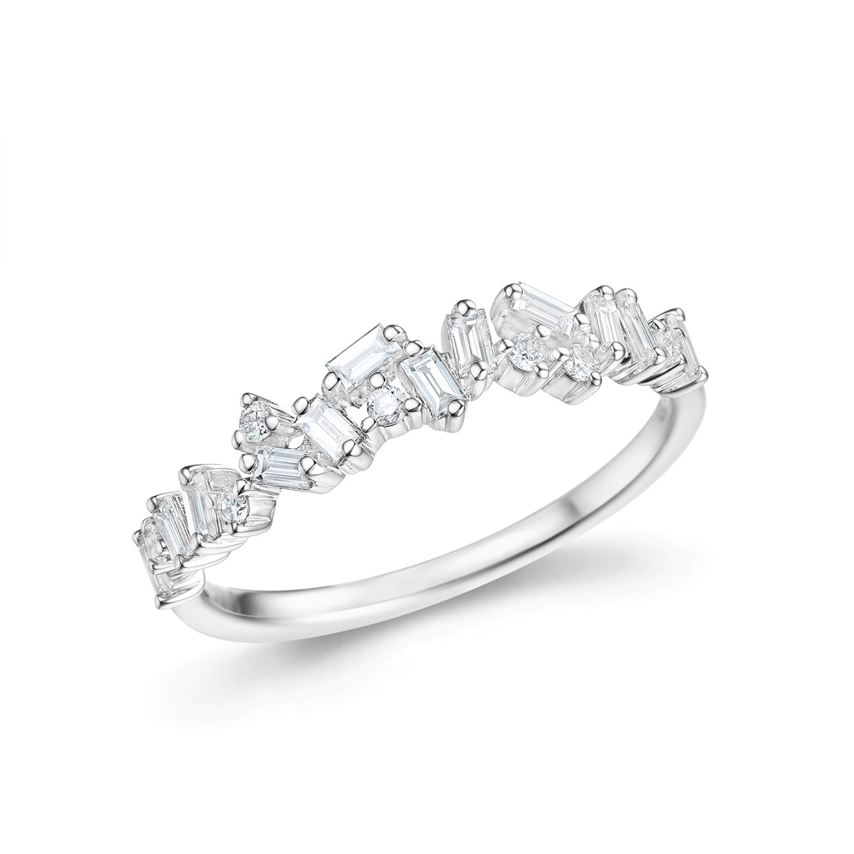 MIX CUT DIAMOND RING