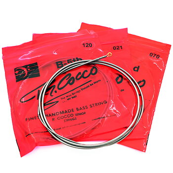 Richard Cocco Stainless Steel Single Bass Strings 021-175