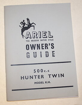 Ejervejledning Ariel 500 cc Hunters twin