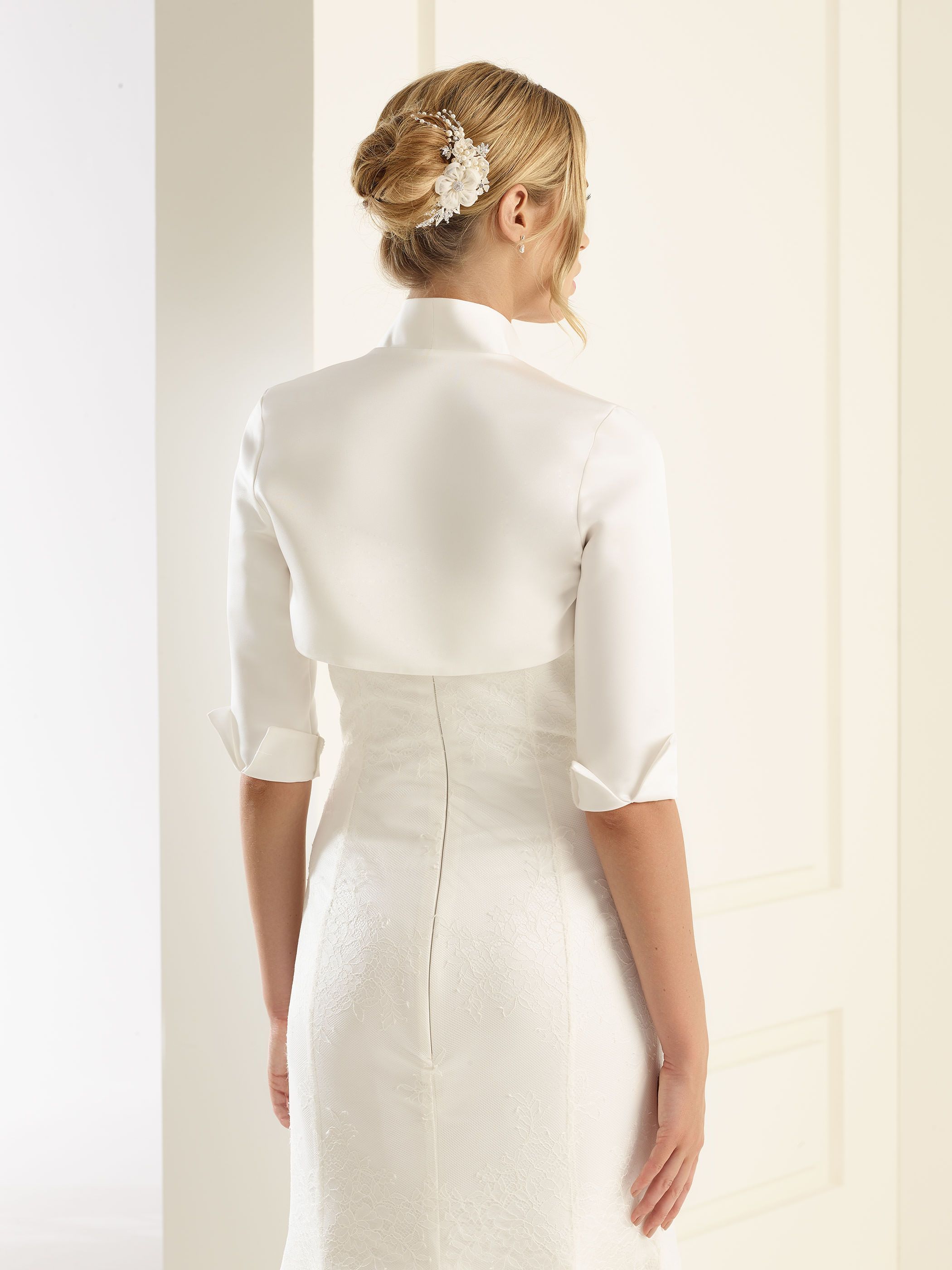 Bolero i matt satin  E55S - 2