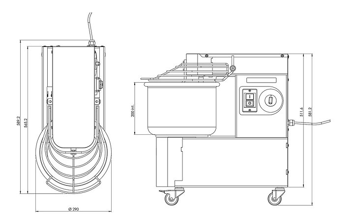 Degblandare 8 kg/10 liter