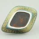 グナー・ニールンド ASZシリーズ 茶色いボウル Bowl 1950年代 19cm