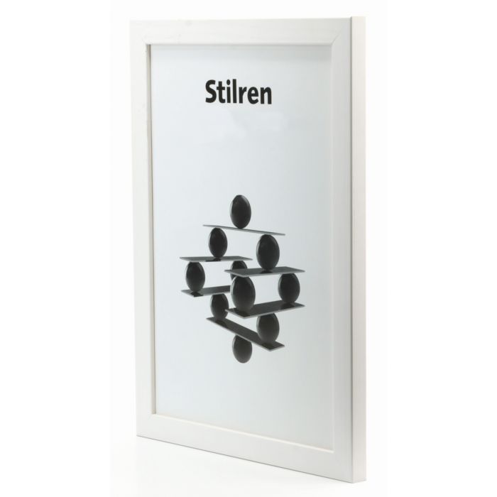 30x45 Stilren Vit Ram