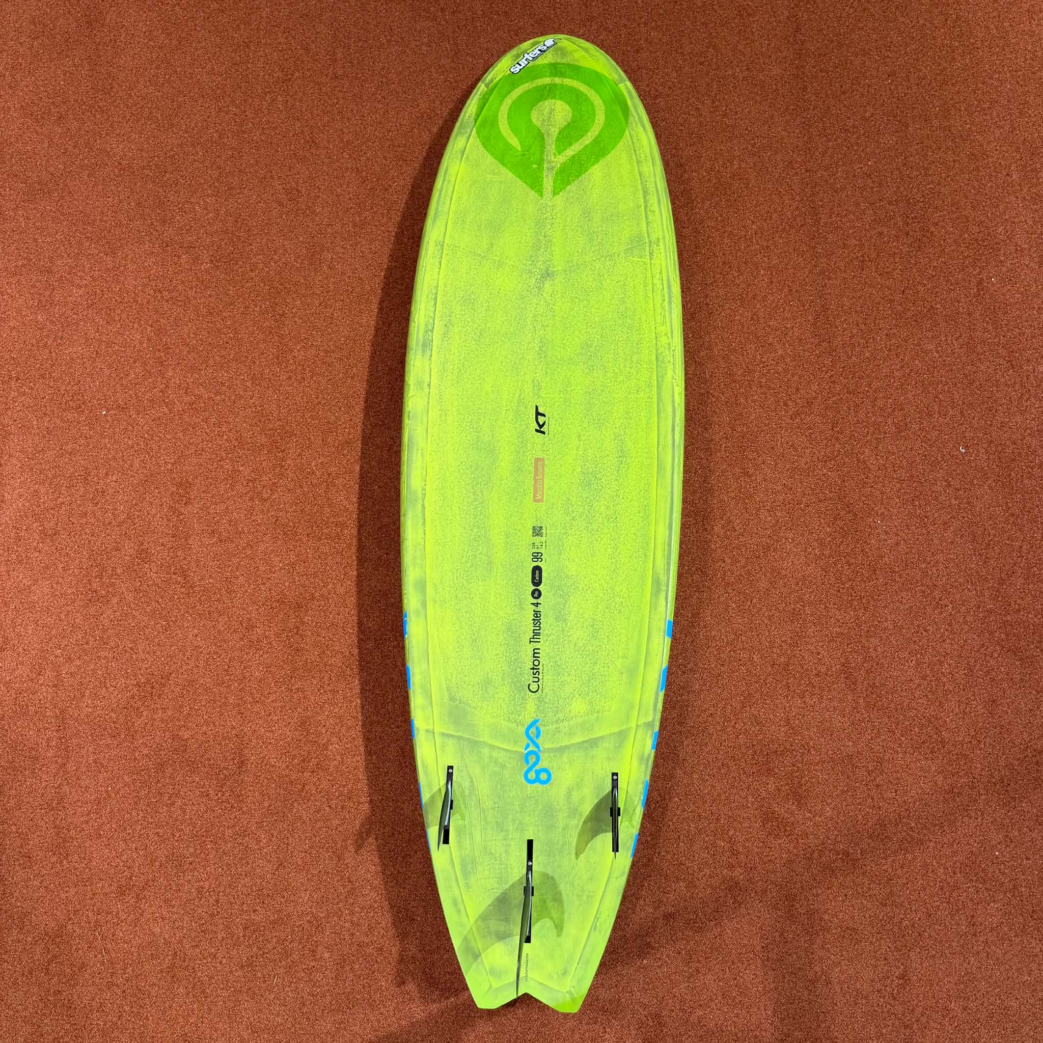 Begagnad Vindsurfingbräda Goya Custom 4 Thruster 99 - 2