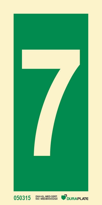 IMO sign "7" - IMPA 33.4207