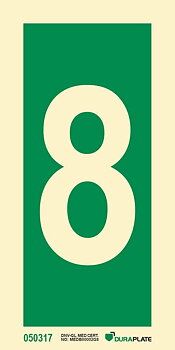 IMO sign "8" - IMPA 33.4208