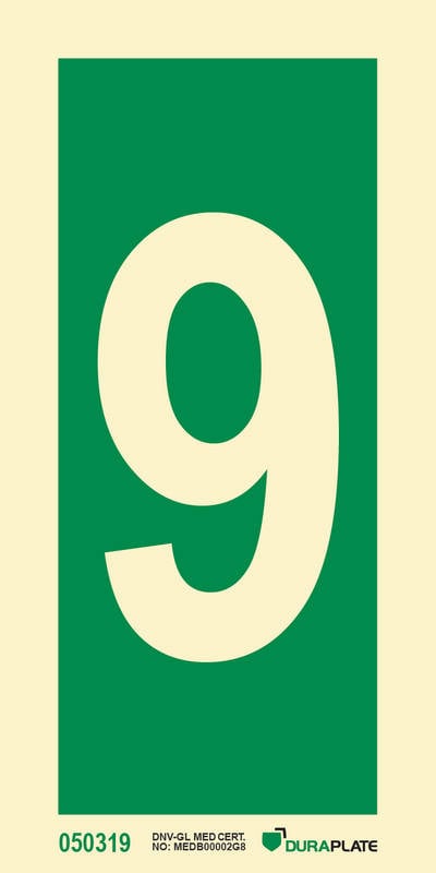 IMO-skylt "9" - IMPA 33.4209