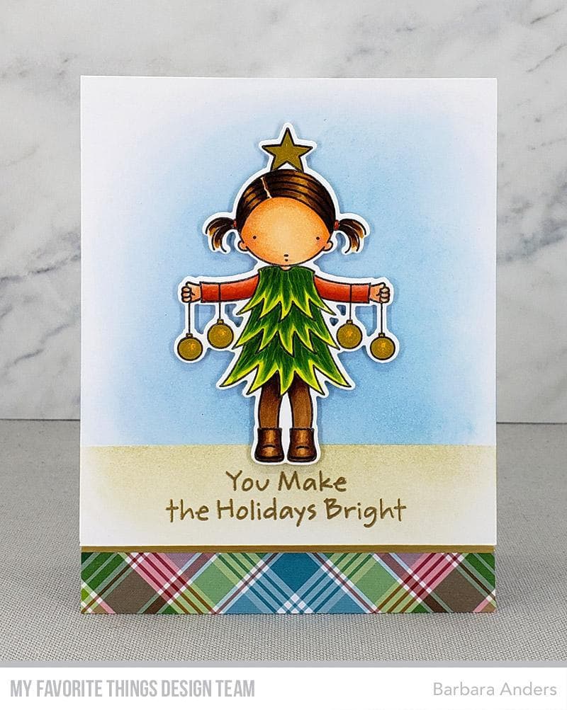 MY FAVORITE THINGS -MSTN Cheerful Plaid Paper Pad - 10