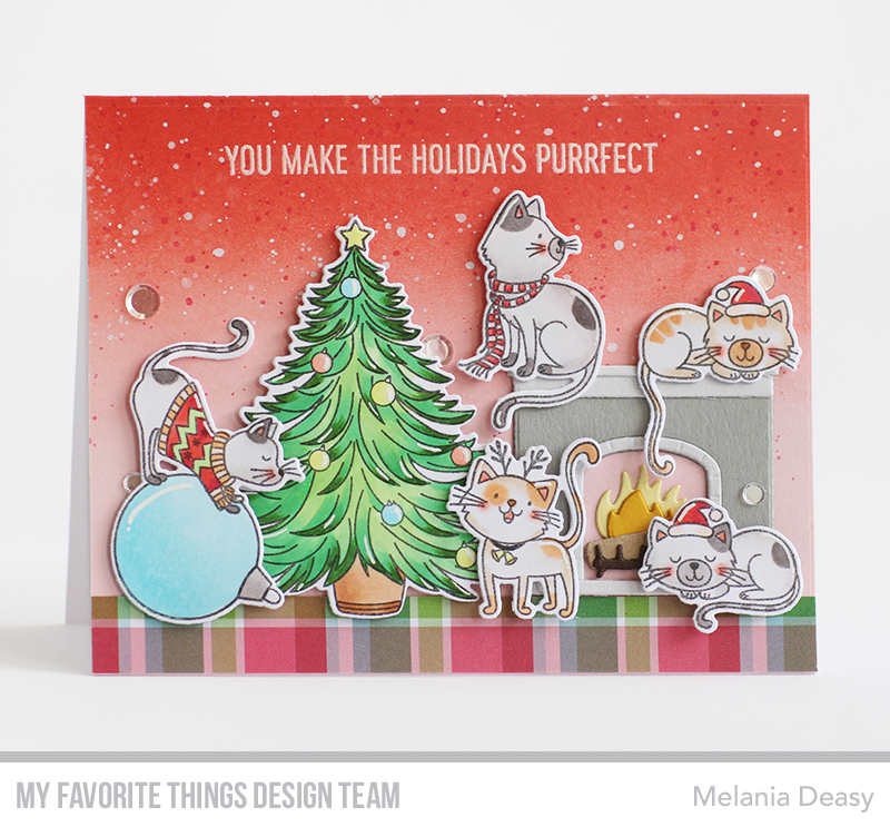 MY FAVORITE THINGS -MSTN Cheerful Plaid Paper Pad - 6