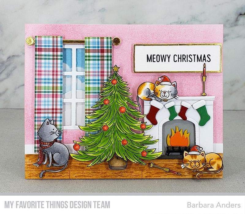 MY FAVORITE THINGS -MSTN Cheerful Plaid Paper Pad - 9