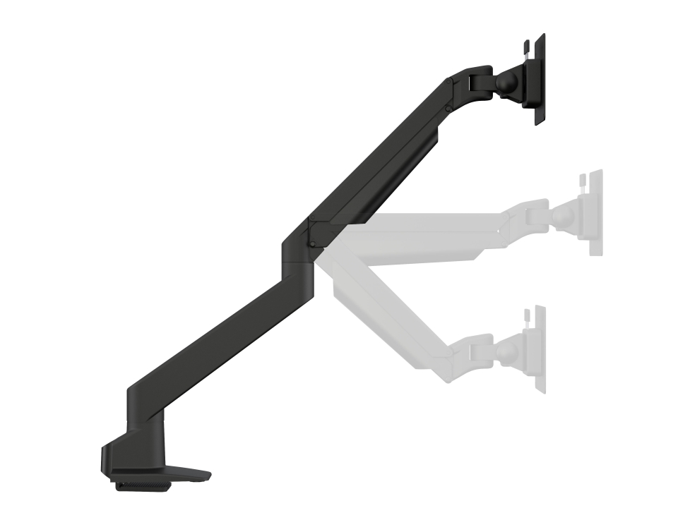 M VESA Gas Lift Arm Single Black - 27