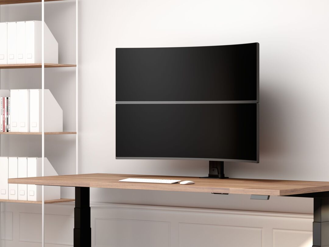 M VESA Deskmount HD Dual Vertical Widescreen 32" - 50" - 8