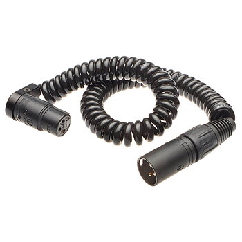 K-Tek - KPC10K Spiralkabel 300cm, 90 grader