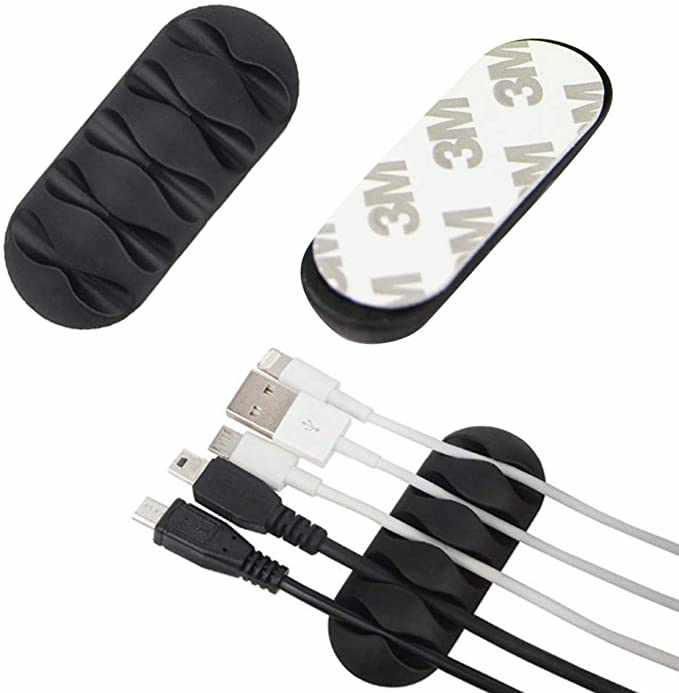 10-pack Kabelhållare Självhäftande i Olika Storlekar! - 4