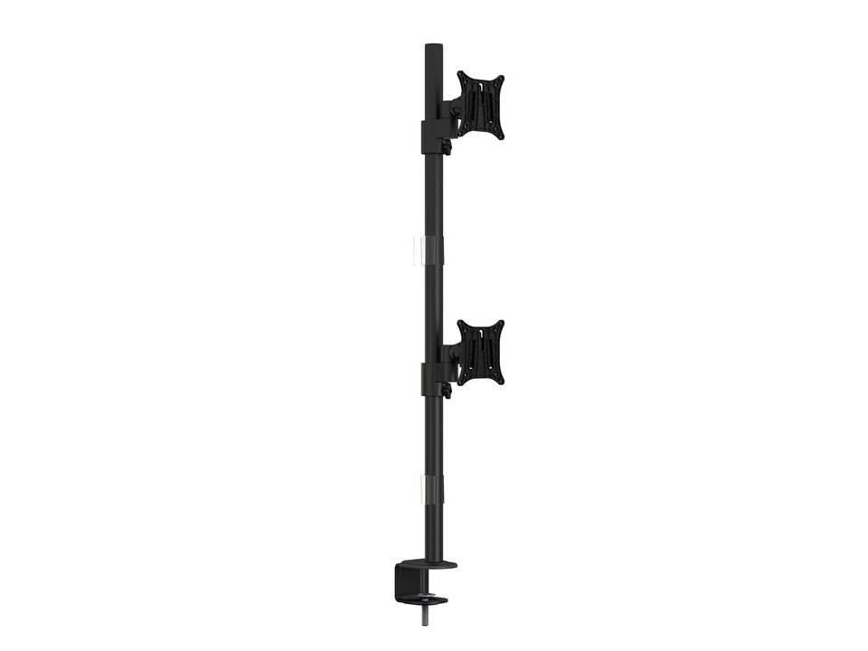 M VESA Deskmount Officeline Dual Vertical Black