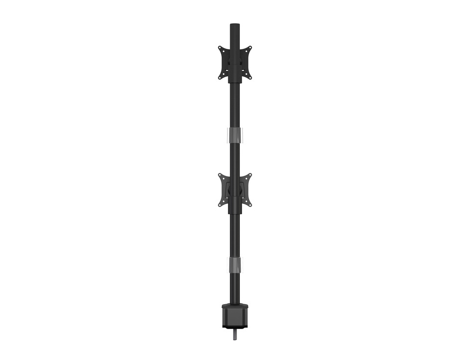 M VESA Deskmount Officeline Dual Vertical Black - 4
