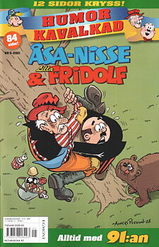 Humorkavalkad Åsa-Nisse & Lilla Fridolf nr 5 2021