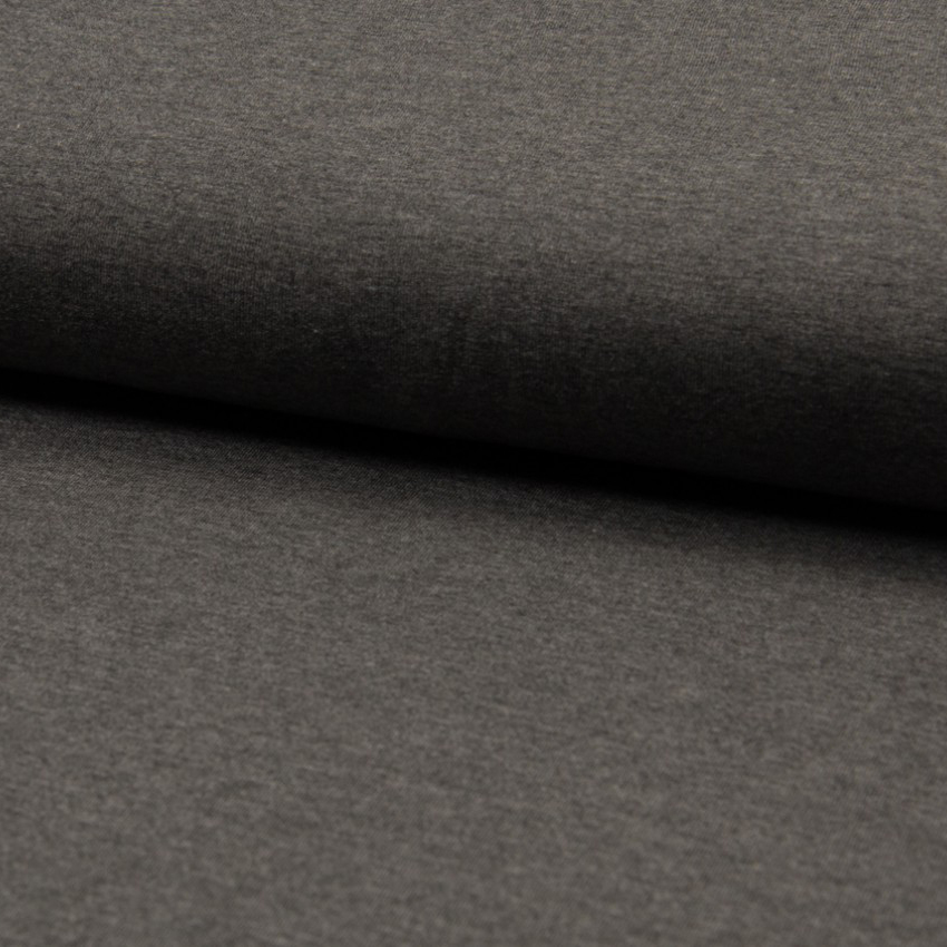 BAMBOO JERSEY - DARK GREY MELANGE