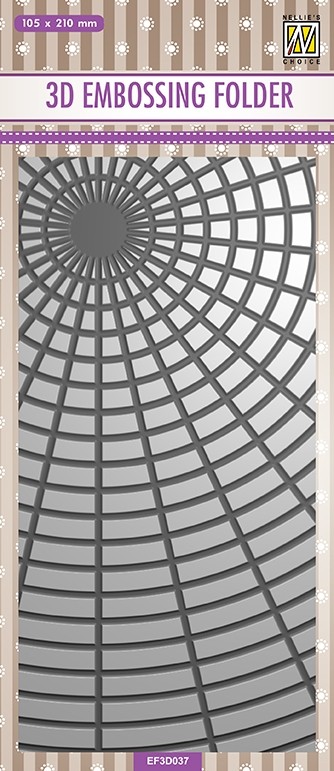 3D Embossing folder slimline "sunshine"
