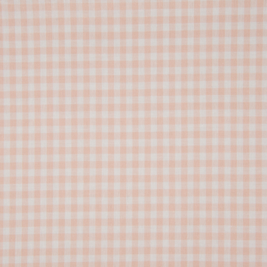 VÄVT BOMULL RUTA -  SMALL OLD PINK