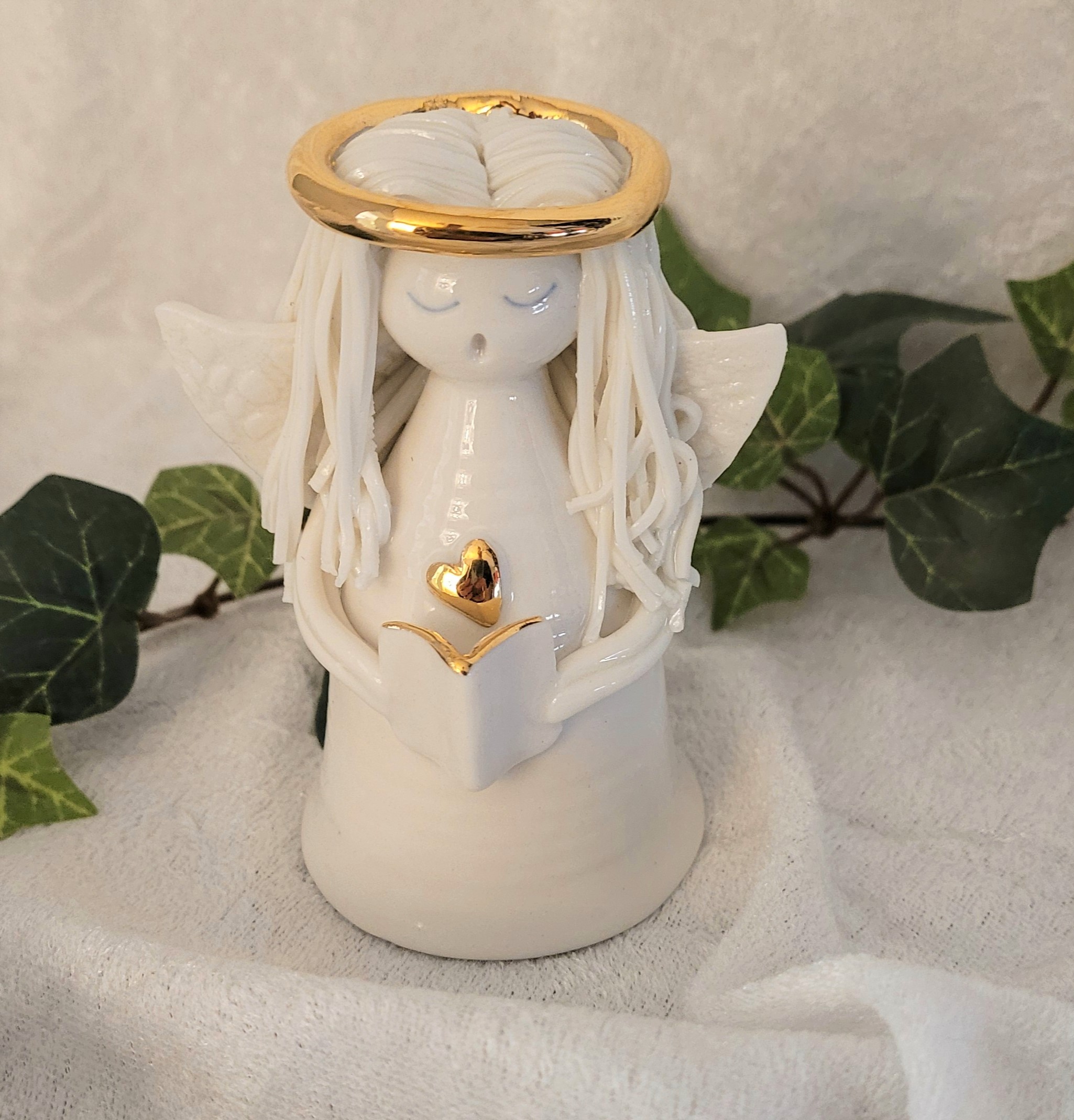 Ängel Emma med Hjärta , 9cm