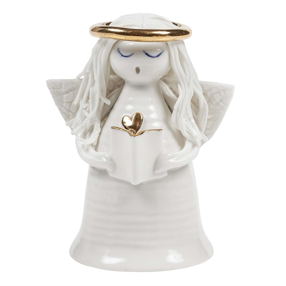 Ängel Emma med Hjärta , 9cm - 3