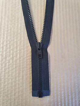 Blixtlås VFO-56 110 cm fg Svart