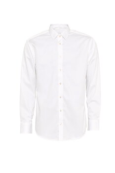 Vit skjorta i Stretch, Non Iron och Regular fit (Bosweel)
