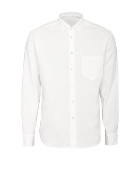 Vit skjorta i Oxford, Button Down, Non Iron och Regular fit (Bosweel)