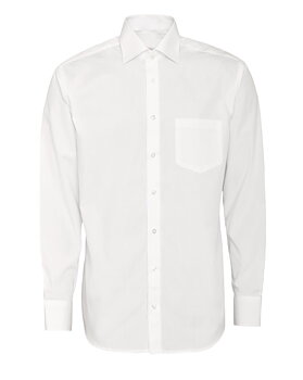 Vit skjorta i Poplin , Non Iron och Regular fit (Bosweel)