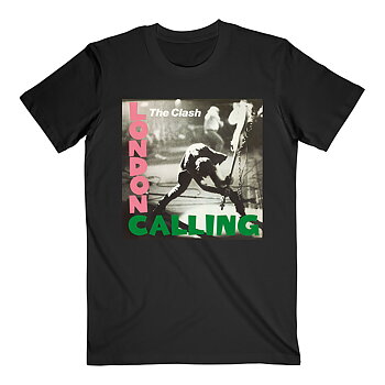 THE CLASH - T-SHIRT, LONDON CALLING (BLACK)